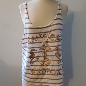 Wildfox tank. Rose gold size S NWT [015]